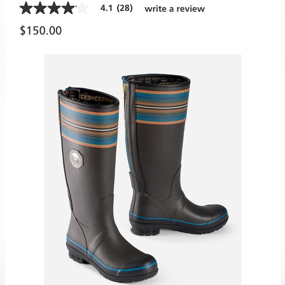 Olympic national park Pendleton tall rain boots